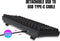 HXSJ V900 - Bedraad Mechanisch Gaming Toetsenbord - RGB - Blue Switch - 61 Keys - QWERTY - Zwart