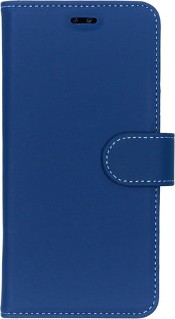 Accezz Hoesje Geschikt voor Huawei P20 Hoesje Met Pasjeshouder - Accezz Wallet Softcase Bookcase - Donkerblauw