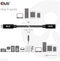 Club 3D CAC-1529 - USB Gen1 Type-C Extensie kabel - 5Gbps 60W (20V/3A) 4K60Hz - Zwart (2m)
