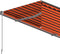 vidaXL - Luifel - automatisch - uittrekbaar - rolgordijn - 5x3 - m - oranje - en - bruin