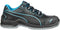 Puma Safety Niobe Blue Wns Low S3 ESD SRC 644120 - Zwart/Blauw - 37