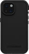 Otterbox Frē Series - Soft case - Waterdicht schokbestendig - Zwart (iPhone 15)