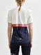 Craft Core Endur Jersey - Fietsshirt Korte Mouwen - Vochttransport - Wit Blauw