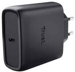 Trust Maxo GaN-oplader 65W - USB-C - Snel en veilig opladen - Zwart