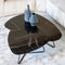 Salontafel Neno 95 x 130 Eleonora Marmerlook Zwart