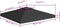 vidaXL - Prieeldak - 2-laags - 310 - g/m² - 3x3 - m - zwart