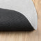 vidaXL - Vloerkleed - OVIEDO - laagpolig - Ø - 160 - cm - grijs