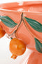 Mica Decorations Melika Decoratie Schaal - H16 x Ø39 cm - Keramiek - Roze