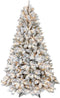 Kerstboom DKD Home Decor 150 cm Metaal PE Besneeuwd