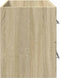 vidaXL - Wastafelkast - 100x38,5x48 - cm - spaanplaat - sonoma - eikenkleurig