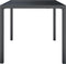 vidaXL - Tuintafel - 110x80x72 - cm - staal - antracietkleurig