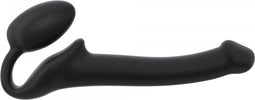 Strap-On-Me Strapless Voorbinddildo - zwart - maat S