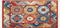 Beliani LUSARAT - Rug - Multicolor - Wol