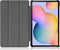 Just in Case Samsung Galaxy Tab S6 Lite - Smart Tri-Fold Hoes - Automatische slaapfunctie - Zwart
