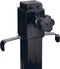 Beeztees Standaard - Hondenvoer- en drinkbak - 2 RVS bakken - Zwart - 28 cm (2 stuks)