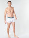 Lacoste Heren 3-pack Trunk - Maat XS - Zwart/Grijs/Wit/Blauw (3-pack)