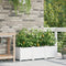 vidaXL - Tuinplanten - met - Wat - irrigatiesysteem - - - 3 - stuks - - - Wit