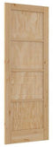 vidaXL - Interne - Deur - 'ORKDAL'73,5x198,5x4 - cm - Massief - Vurenhout