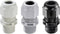 Wiska 10061690 Wartel M12 Polyamide Zwart (RAL 9005) 50 stuk(s)