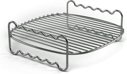 Airfryer XXL Party Master Accessoireset - Verchroomd Staal - Compatibel met HD965x HD976x HD986x - Philips (HD9950/00)