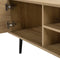 TORVI - TV-meubel - Lichte houtkleur - MDF