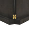 vidaXL - Tafelblad - 220x50x(2-6)cm - behandeld - eikenhout - donkerbruin
