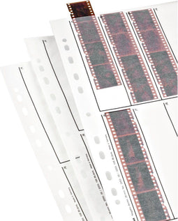 Hama Negatief-hoesjes, perkament, 10 stroken van 4 negatieven, 24x36 mm, 25 st.