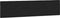 vidaXL Hanko - Hoofdbordkussen - Fluweel - 200 x 45 cm - Zwart