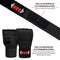 NRG Boxing - Bandage Boksen - Binnenhandschoenen Boksen - Zwart - Katoen - Gel Padding - Met 75 cm lange bandage - Kickboksen -Maat XL