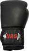 NRG Boxing F4 - Bokshandschoenen - Boxing Gloves - Boksen - Zwart - 12 oz - Training - Sparring - Kunstleer