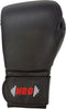 NRG Boxing F4 - Bokshandschoenen - Boxing Gloves - Boksen - Zwart - 16 oz - Training - Sparring - Kunstleer