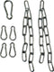 NRG Boxing F9B - Bokszak - 120 cm - Kunstleer - Zwart - incl 4-punts ophangketting