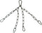 NRG Boxing F9B - Bokszak - 150 cm - Kunstleer - Zwart - incl 4-punts ophangketting