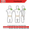 NRG fitness - Lifting Belt - Pro Powerlift Riem - Krachttraining - Lever Belt - Zwart - Gewichthefriem - Powerlifting - Maat XL
