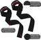 NRG fitness Lifting Straps - Deadlift Straps - Zwart - Krachttraining Accessoires - Powerlifting - Bodybuilding - Gym Straps - Fitness - Set