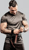 NRG fitness Lifting Straps Deluxe - Deadlift Straps - Met extra grip op de halterstang - Zwart - Krachttraining Accessoires - Powerlifting - Bodybuilding - Gym Straps - Fitness - Set