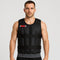 NRG fitness Verstelbaar Gewichtsvest Zwart - Crossfit - Weight Vest - 2 tot 18 kg - Vochtafstotend - Cardio - Zwart