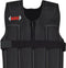 NRG fitness Verstelbaar Gewichtsvest Zwart - Crossfit - Weight Vest - 2 tot 18 kg - Vochtafstotend - Cardio - Zwart