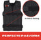NRG fitness Verstelbaar Gewichtsvest Zwart - Crossfit - Weight Vest - 2 tot 18 kg - Vochtafstotend - Cardio - Zwart