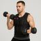 NRG fitness Verstelbaar Gewichtsvest Zwart - Crossfit - Weight Vest - 2 tot 18 kg - Vochtafstotend - Cardio - Zwart