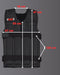 NRG fitness Verstelbaar Gewichtsvest Zwart - Crossfit - Weight Vest - 2 tot 18 kg - Vochtafstotend - Cardio - Zwart