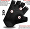 NRG Sport & Fitness Handschoenen Heren & Dames - Krachttraining & Crossfit - Camouflage Grijs & Zwart - Meer grip - Maat S