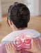 NRG Wellness - Elektrisch Massagekussen - Shiatsu - Draadloos - met Warmtefunctie - Nek en Schouder Massageapparaat - Verstelbaar