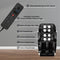 NRG Wellness Massagestoel Deluxe - Shiatsu - 14 rollers - 5 massagetechnieken - Zero Gravity - Elektrisch - Zwart