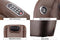 NRG Wellness Massagestoel Excellent - Mokka - 3 automatische programma's - 3D massage - Kuitmassage - Hoofdmassage