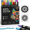 NAPI 24 Acrylstiften - Dual Tip - Watervast UV-bestendig