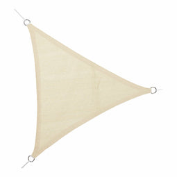 Schaduwdoeken Faura Beige 5 x 5 x 5 m Driehoekig