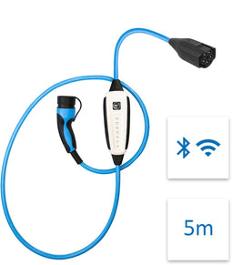 NRGkick - laadkabel - 5m - WiFi - Bluetooth - puur - slimme adapters afzonderlijk verkrijgbaar