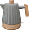 Birdy RK0092 - Waterkoker - 1500W - 1,5L - keramisch donkergrijs