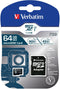Verbatim Pro U3 - MicroSDXC Geheugenkaart 64GB - UHS-3 voor 4K Video